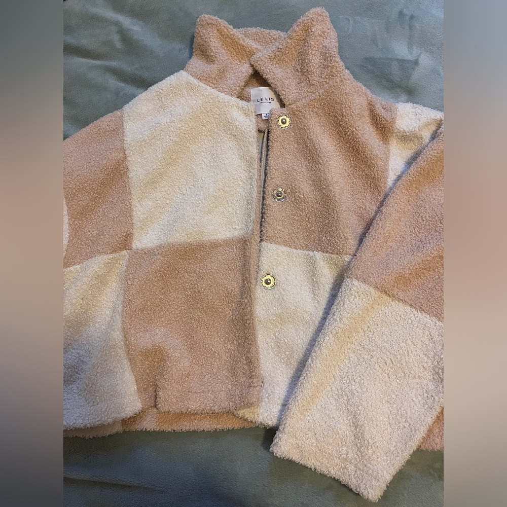 Lazy days fuzzy jacket